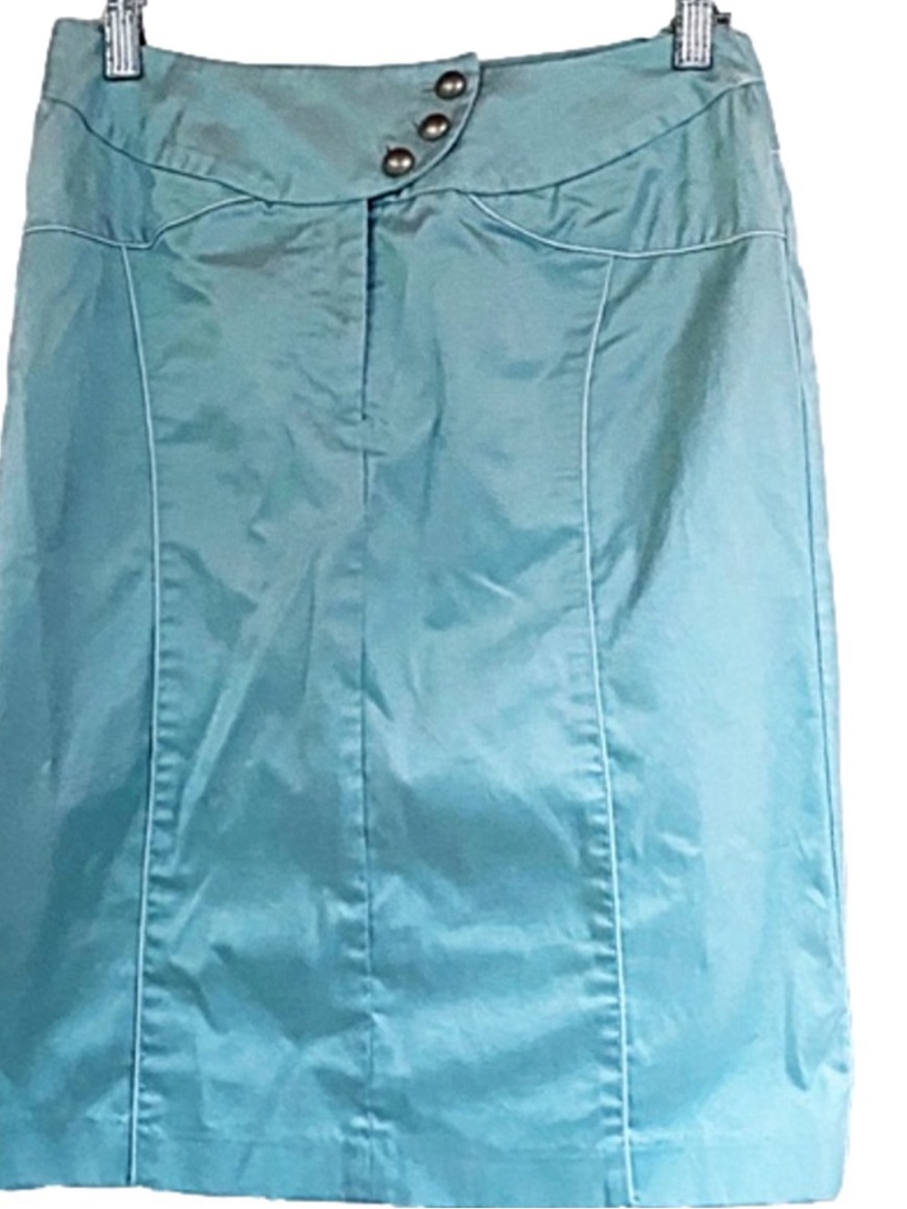 ENJOY - pale green / blue Lined
Light Teal Women's A-Line Skirt